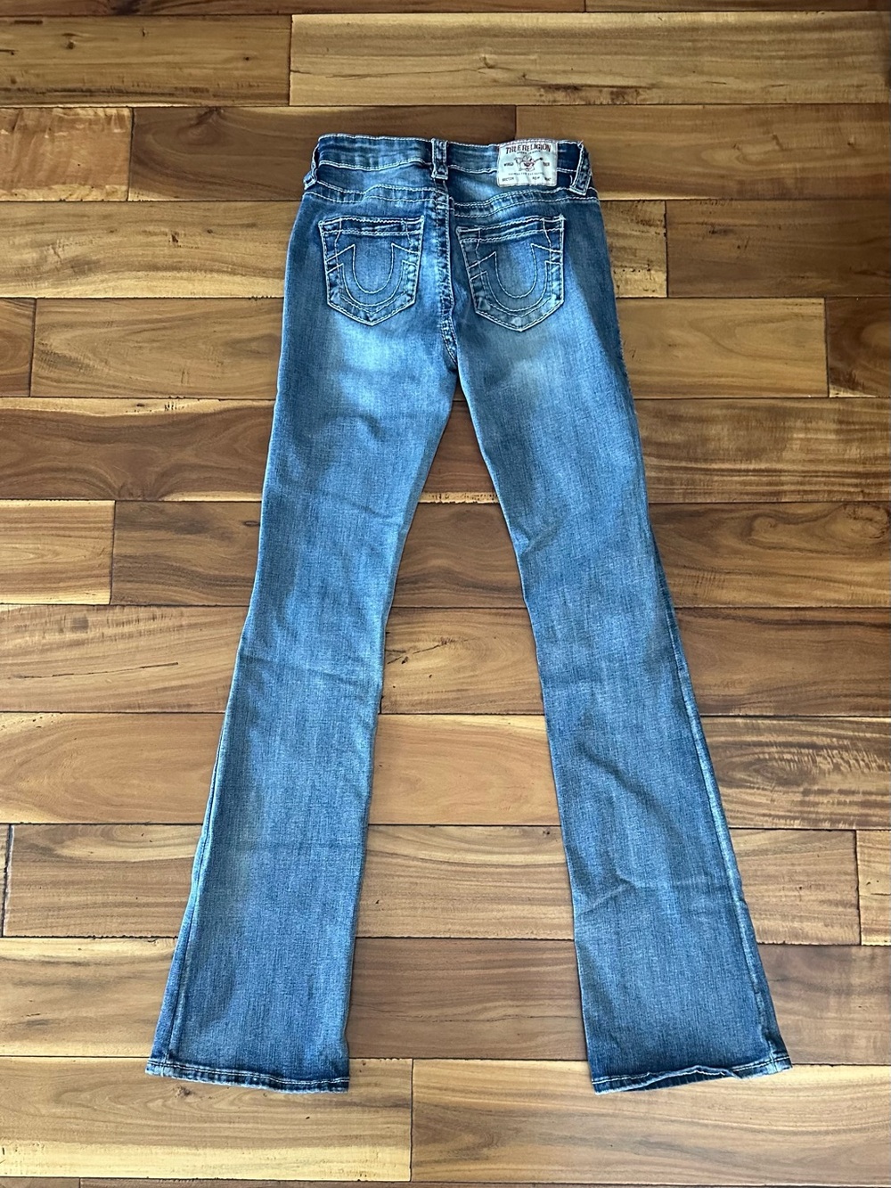 True Religion Becca Mid Rise Bootcut Jeans Size 24 Y2K Denim - Picture 8 of 8